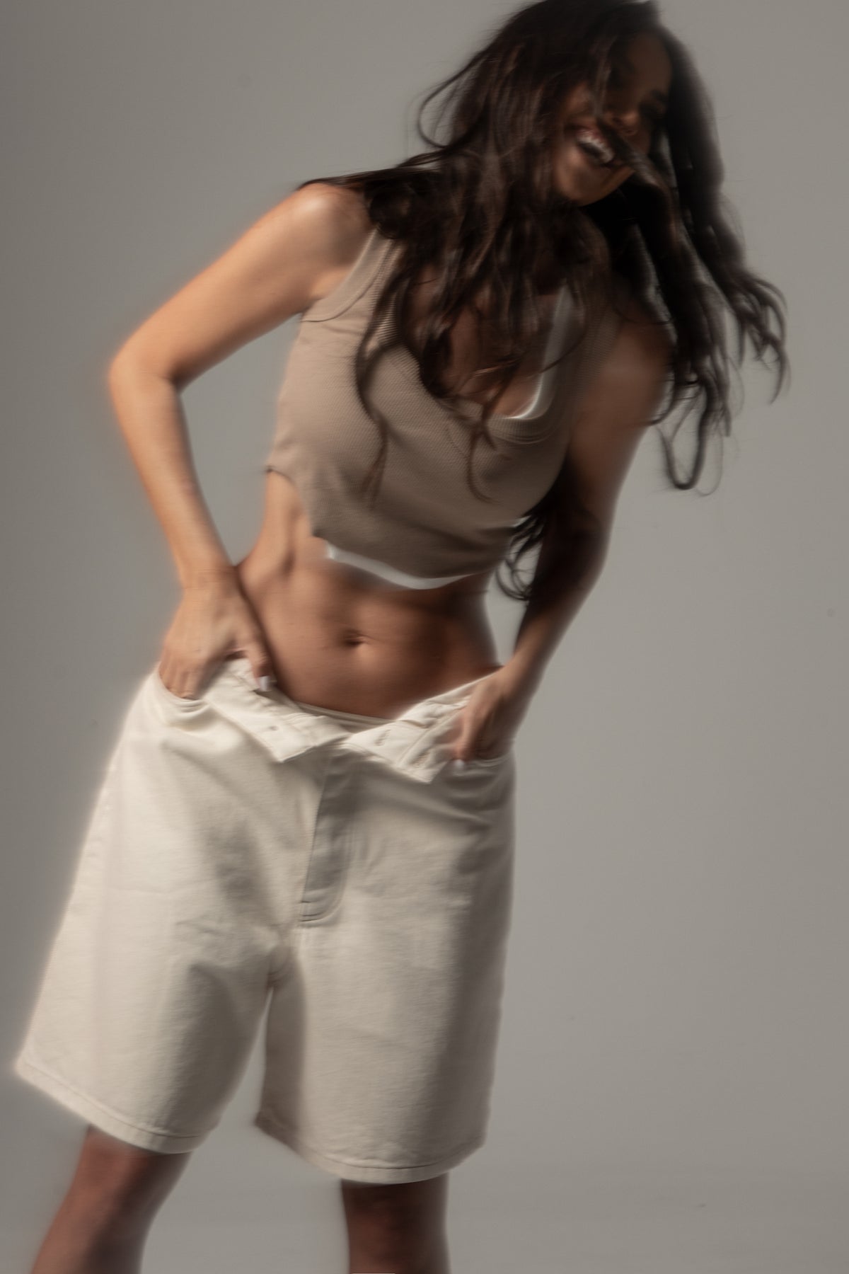 Jessy Jeans in Ecru