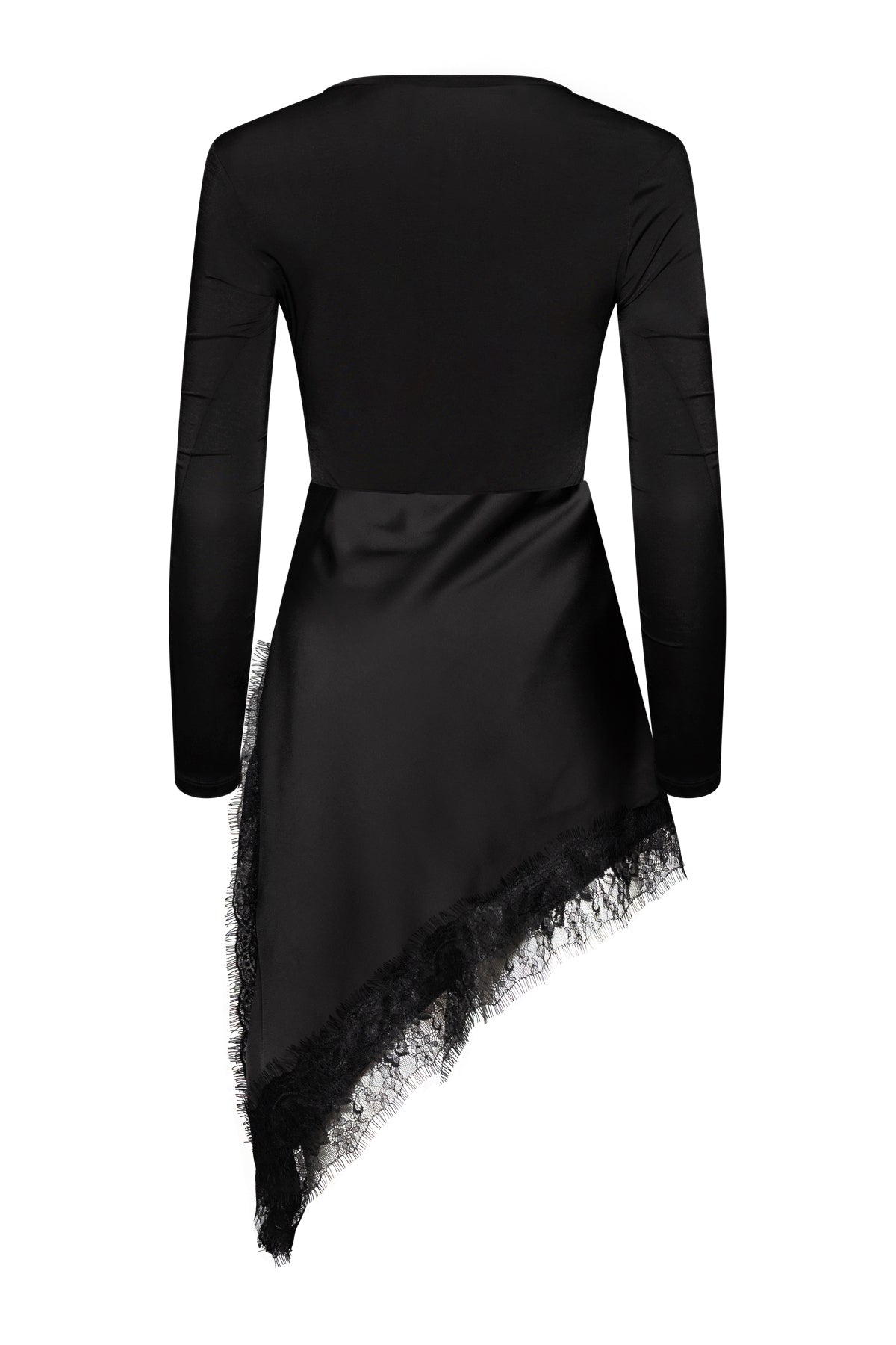 Amelia Asymmetric Skirt In Black