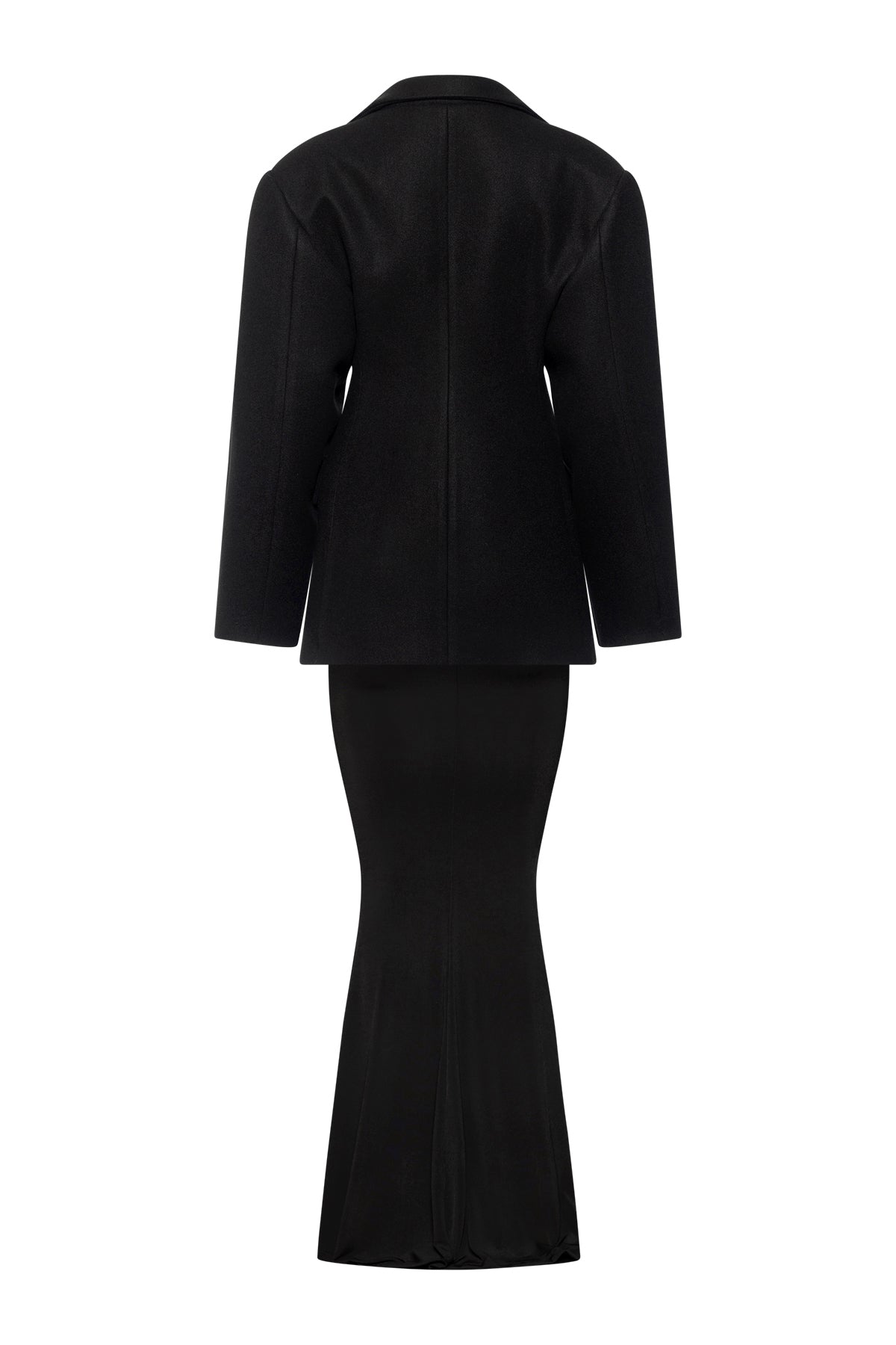 Blazer With One Button In Black