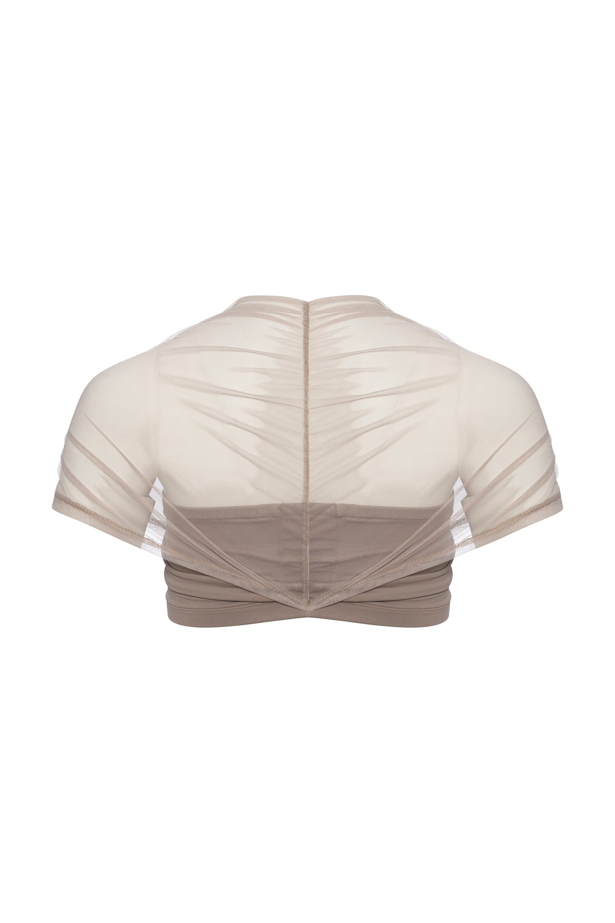 Top Mesh Touch In Beige