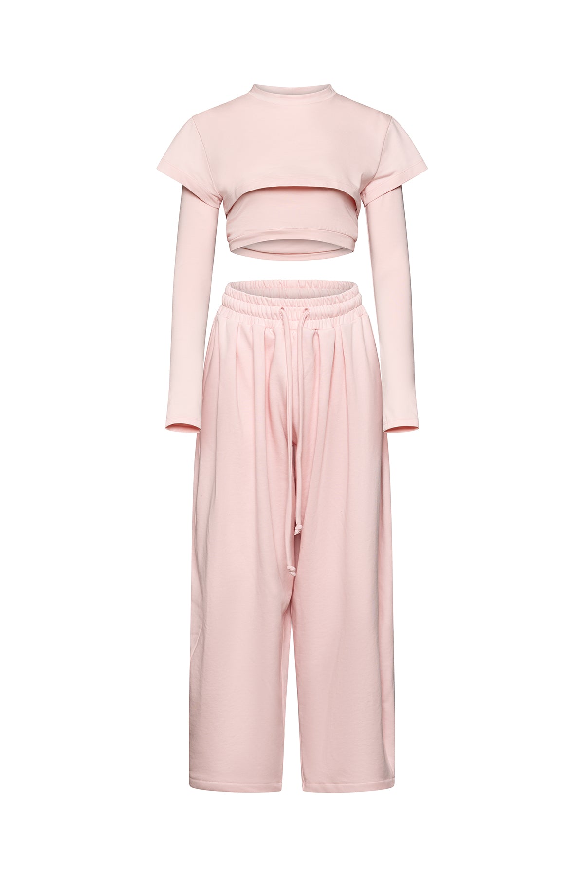 Emma Dubbel T-shirt In Pink