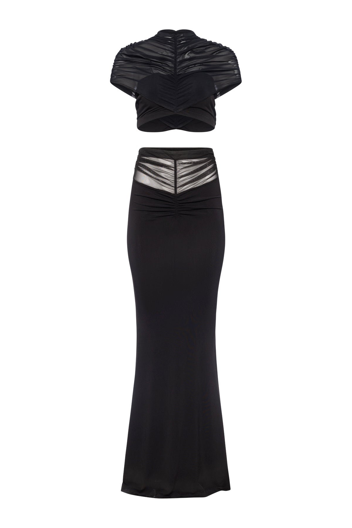 Mermaid Mesh In Black