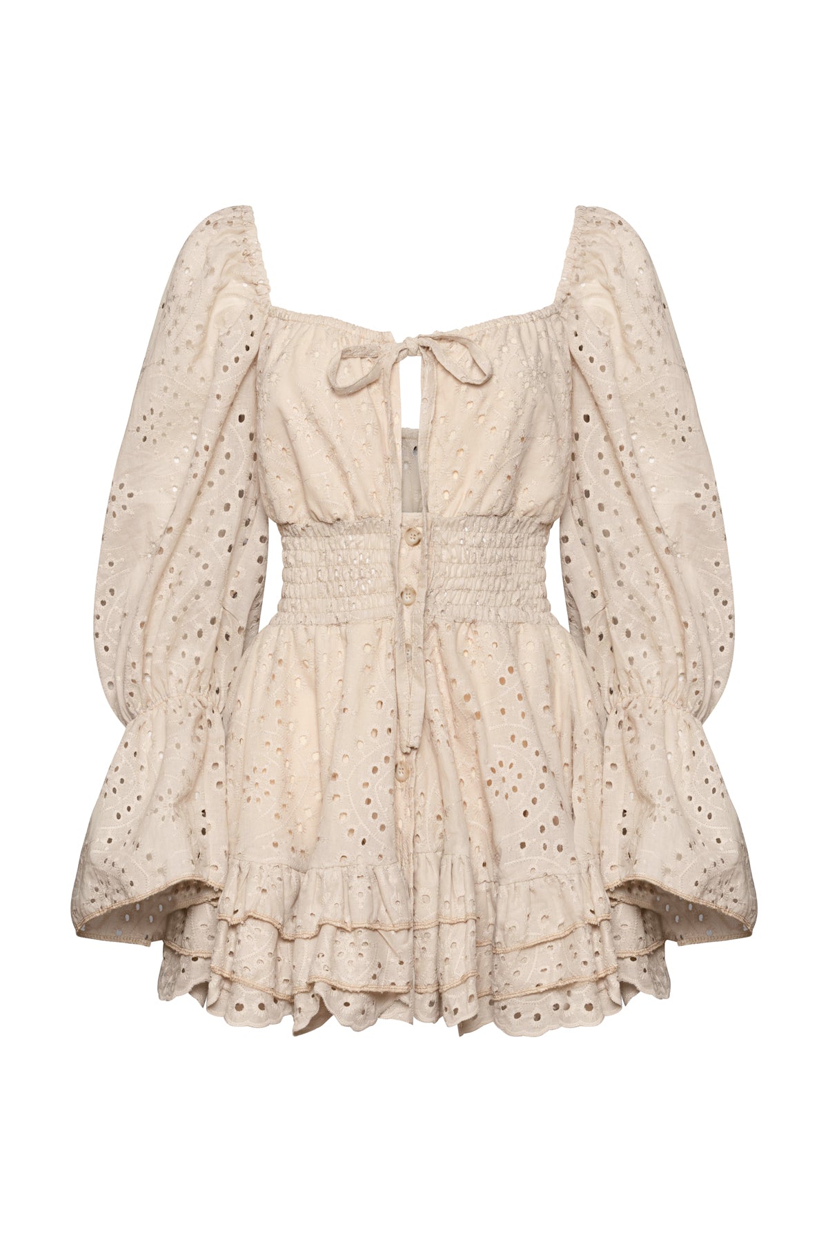 Lucy Lace Dress In Cream