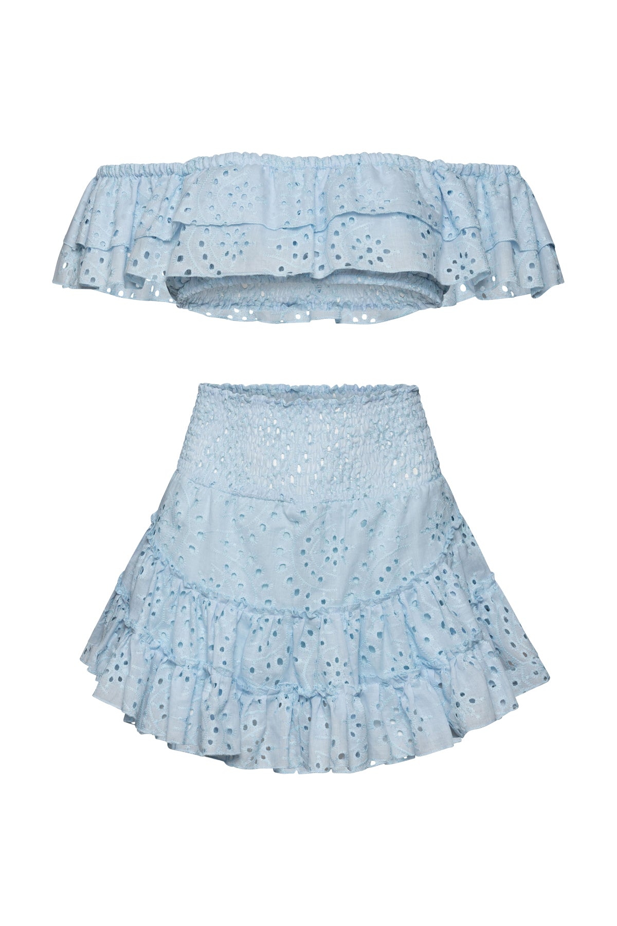 Gigi Lace Set In Blue
