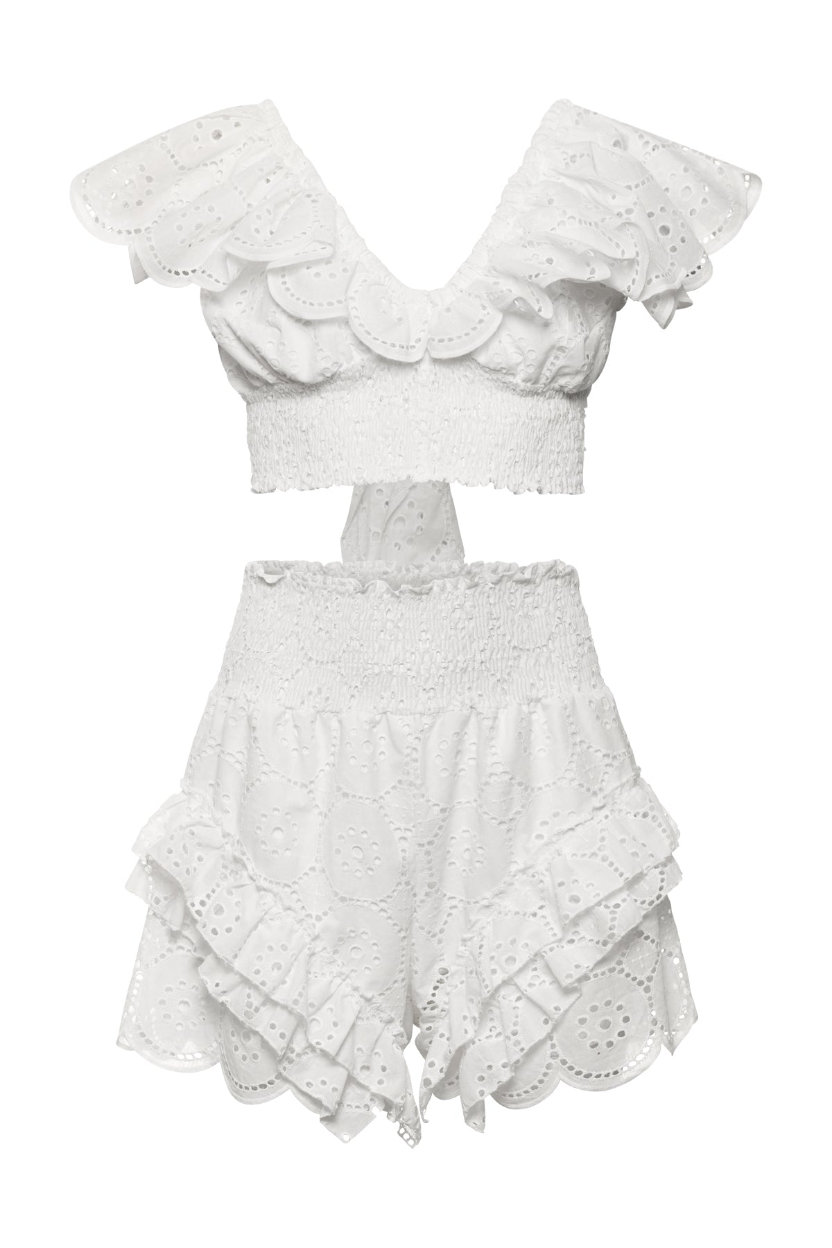 Nana Lace Top In White