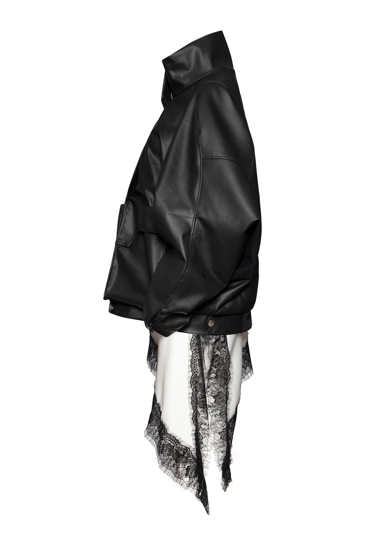 Amelia Asymmetric Skirt In White