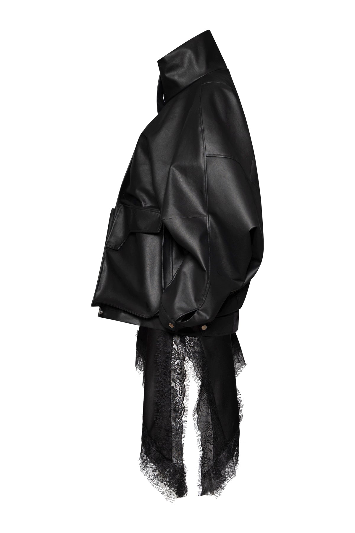 Amelia Asymmetric Skirt In Black