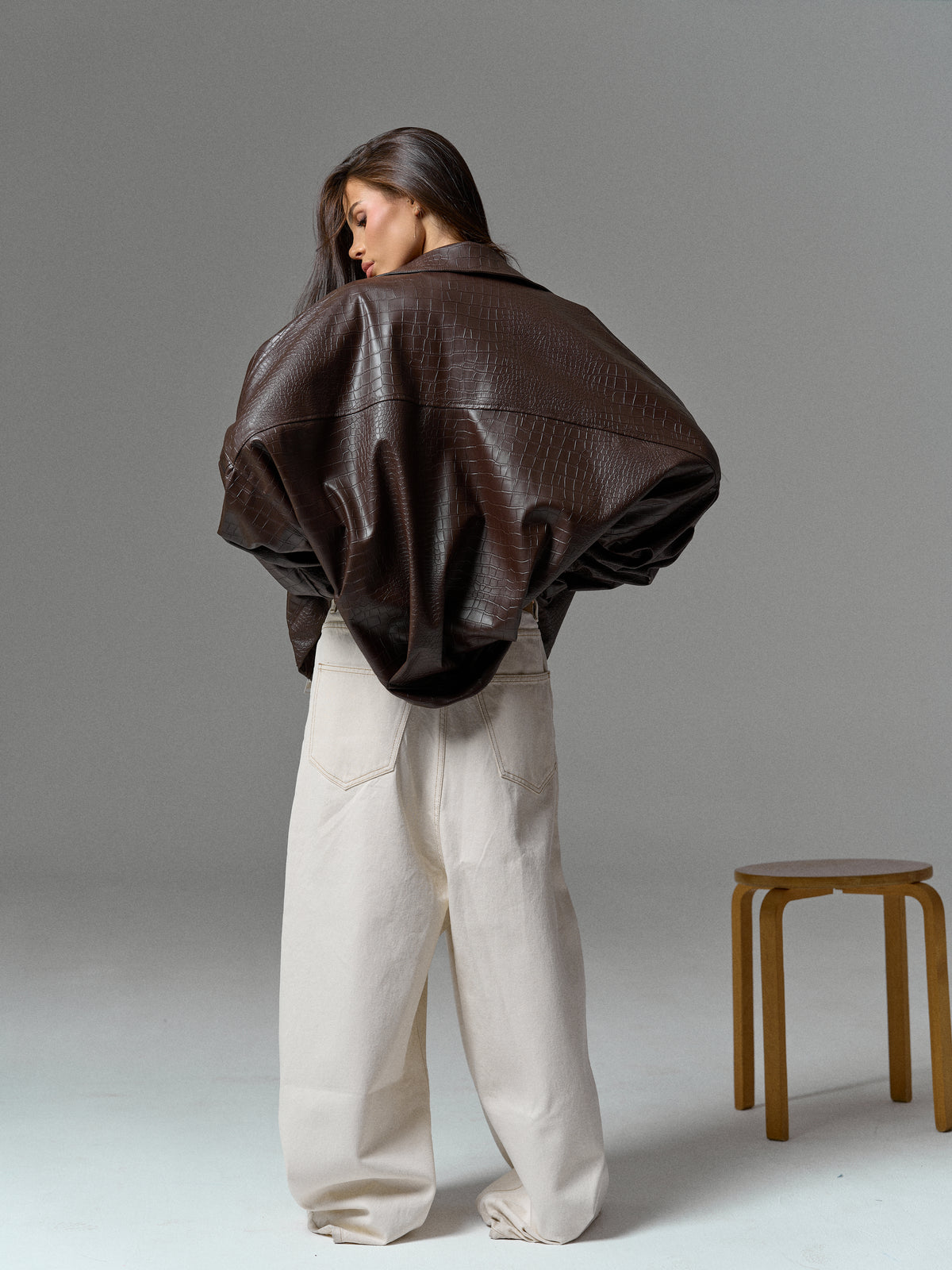 Maya Jeans In Ecru