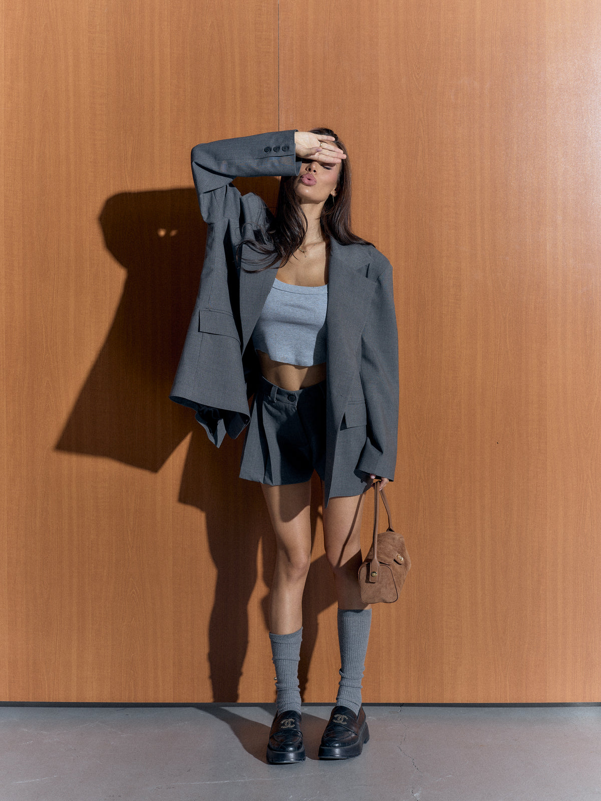 Jessy Top In Grey