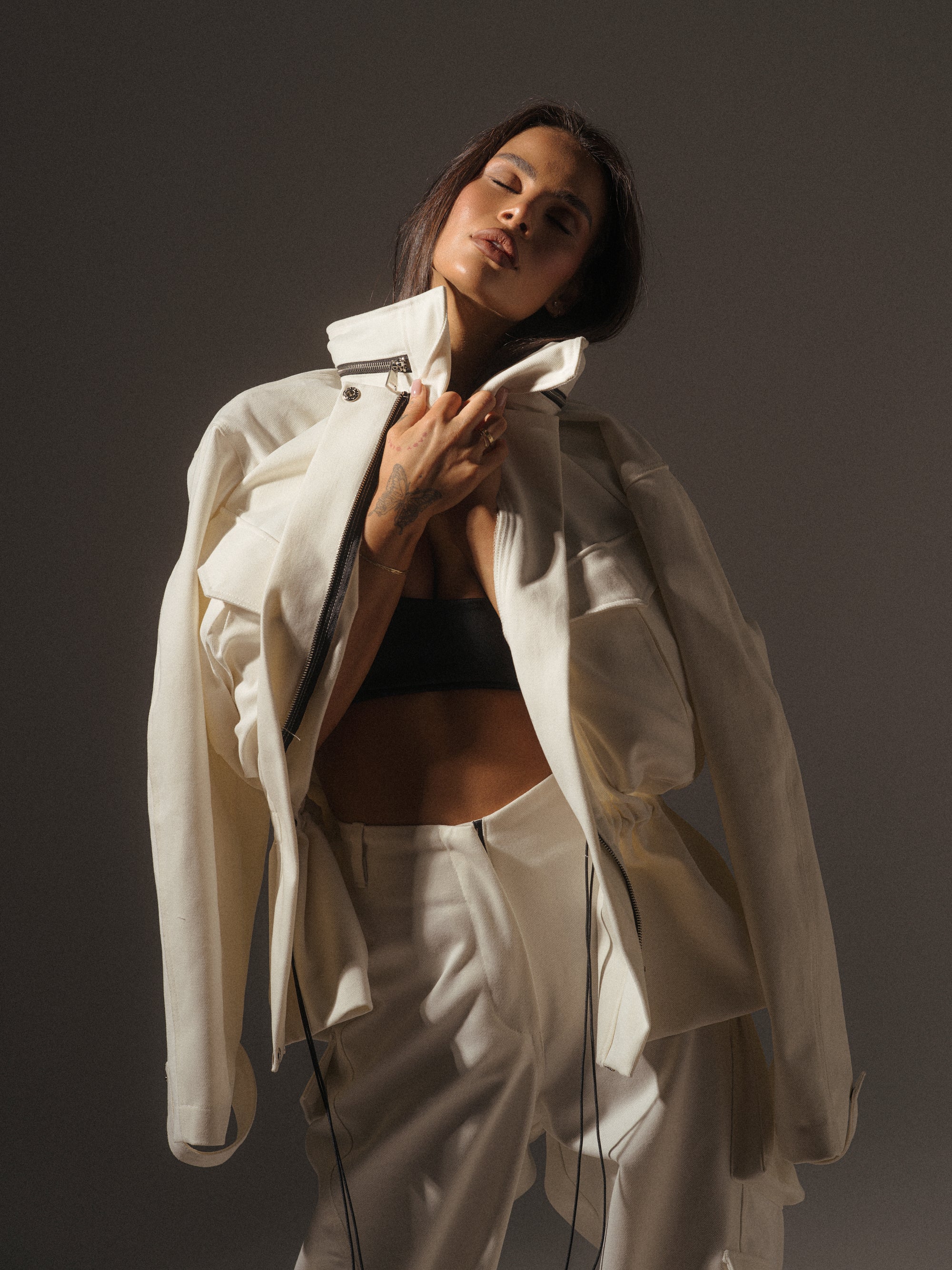 Liza Jacket In White