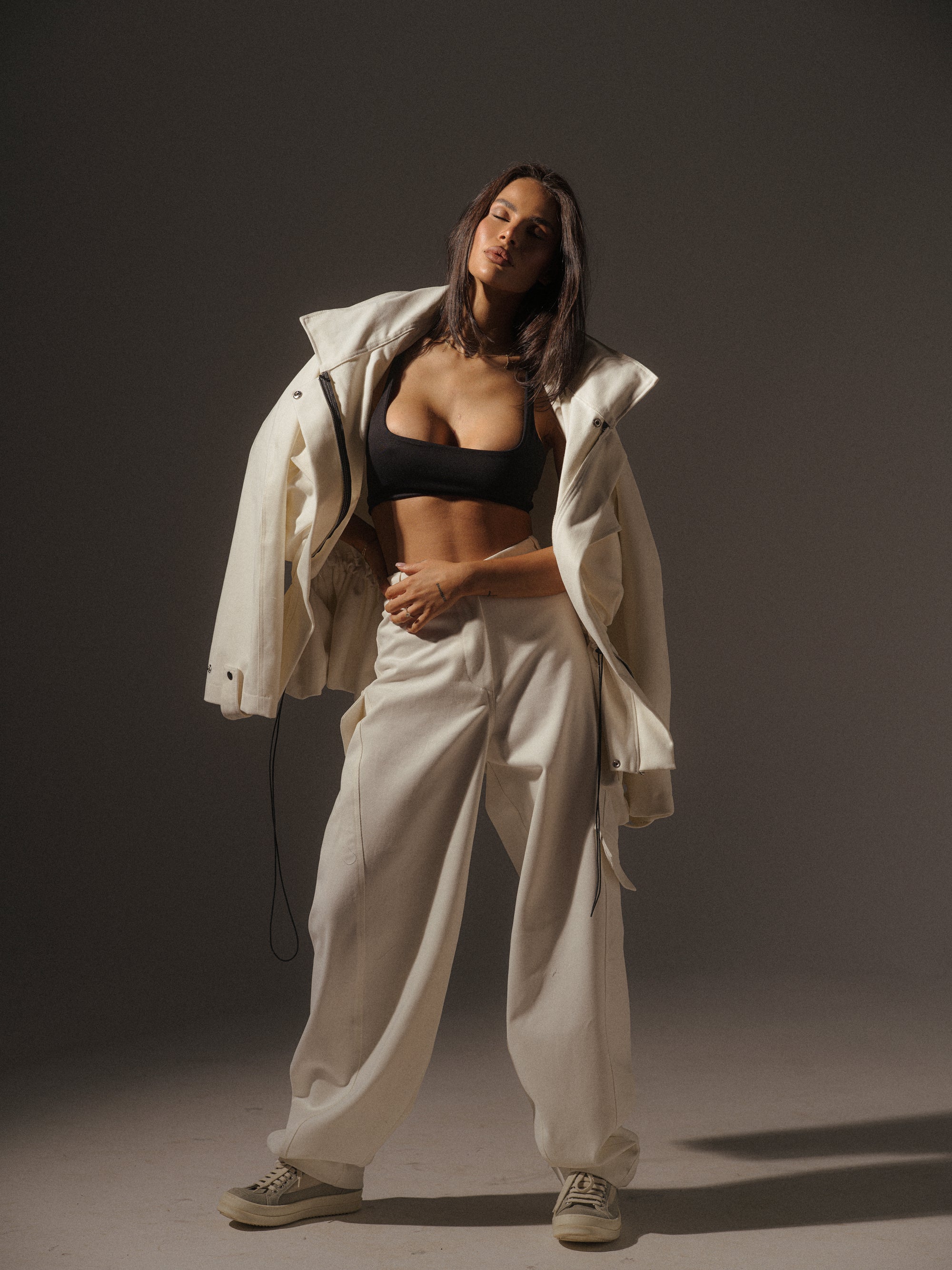 Liza Jacket In White