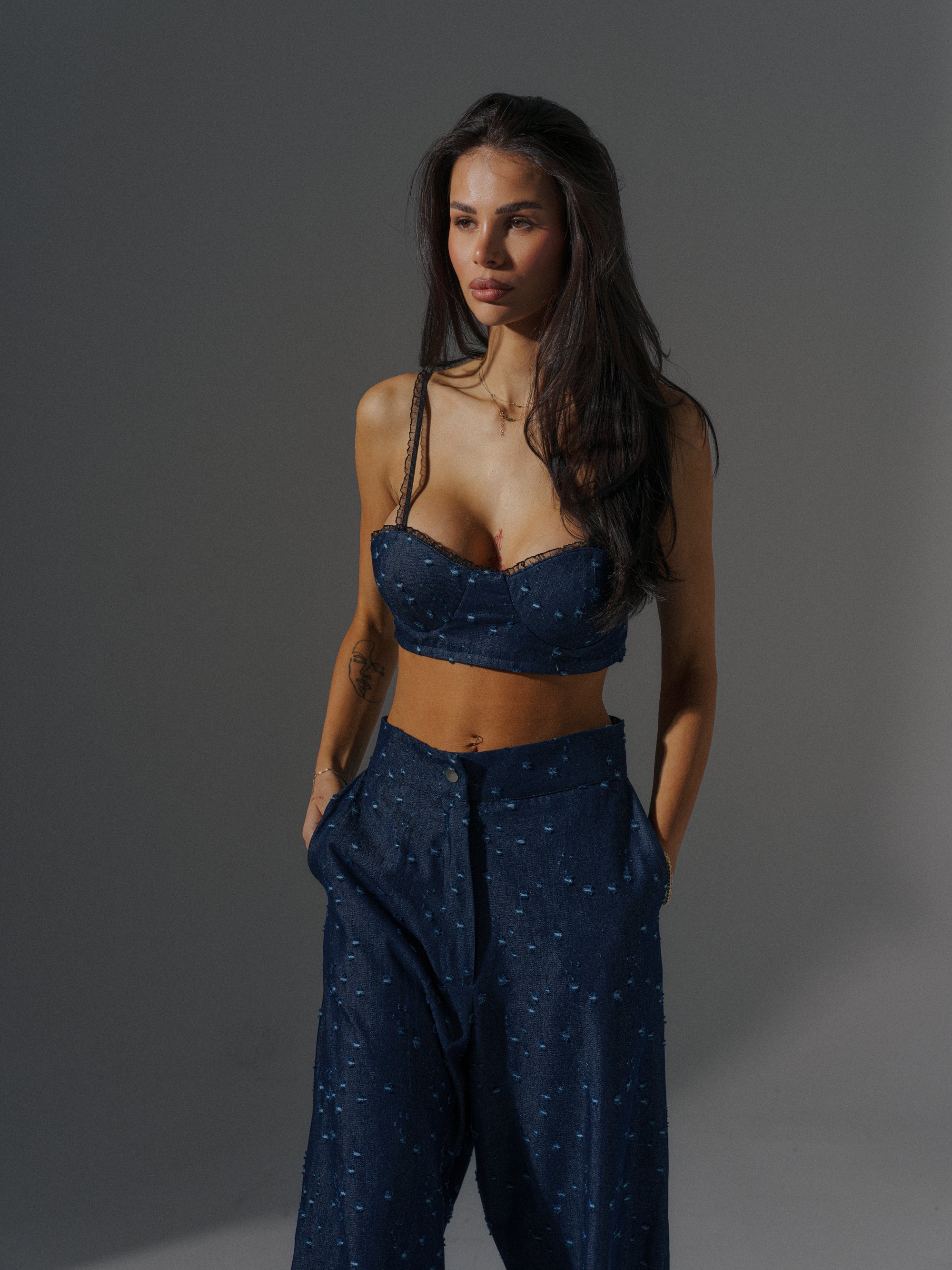 Lina Pants In Denim