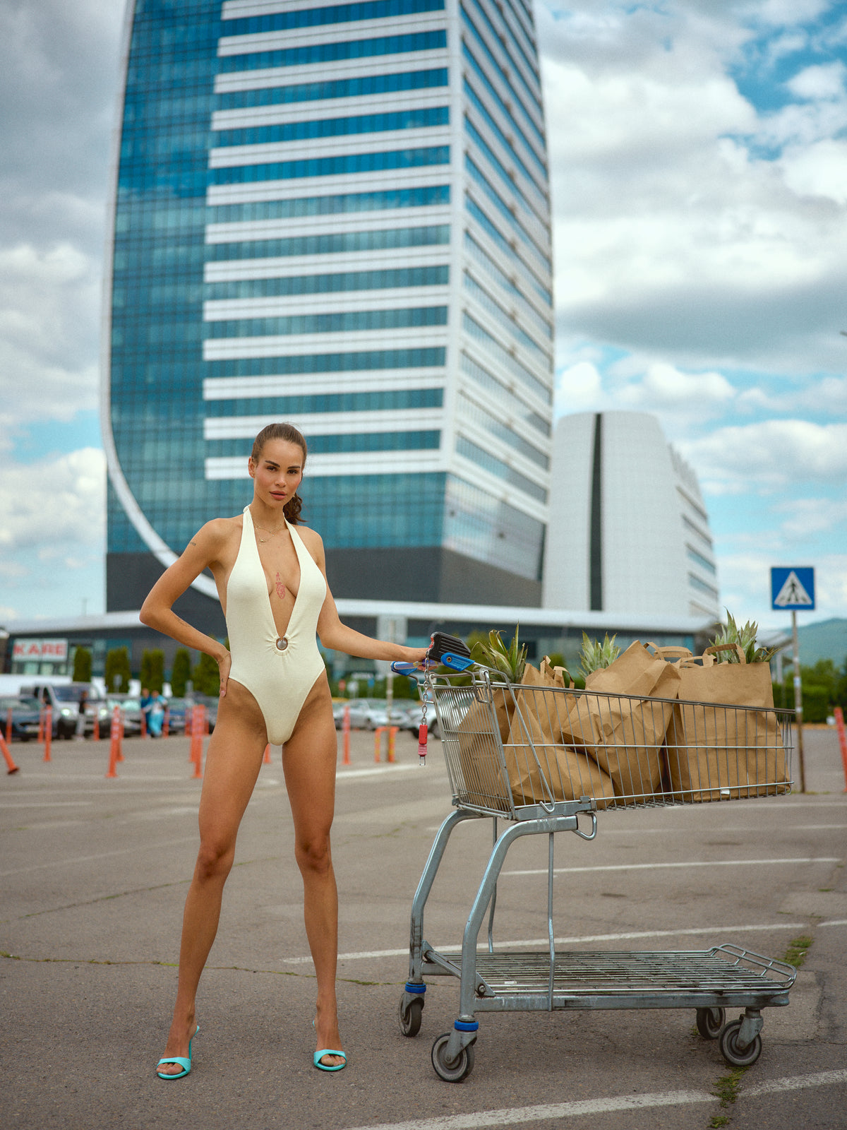 Universe Swimsuit In Yellow