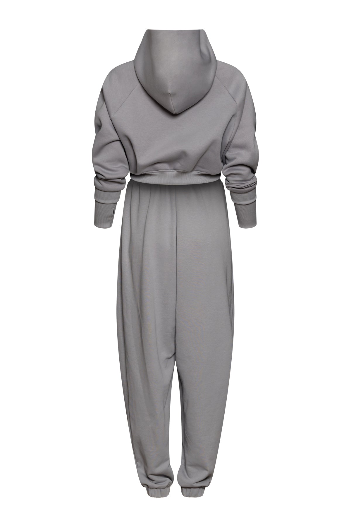 Short Sweatshirt In Modern Grey
