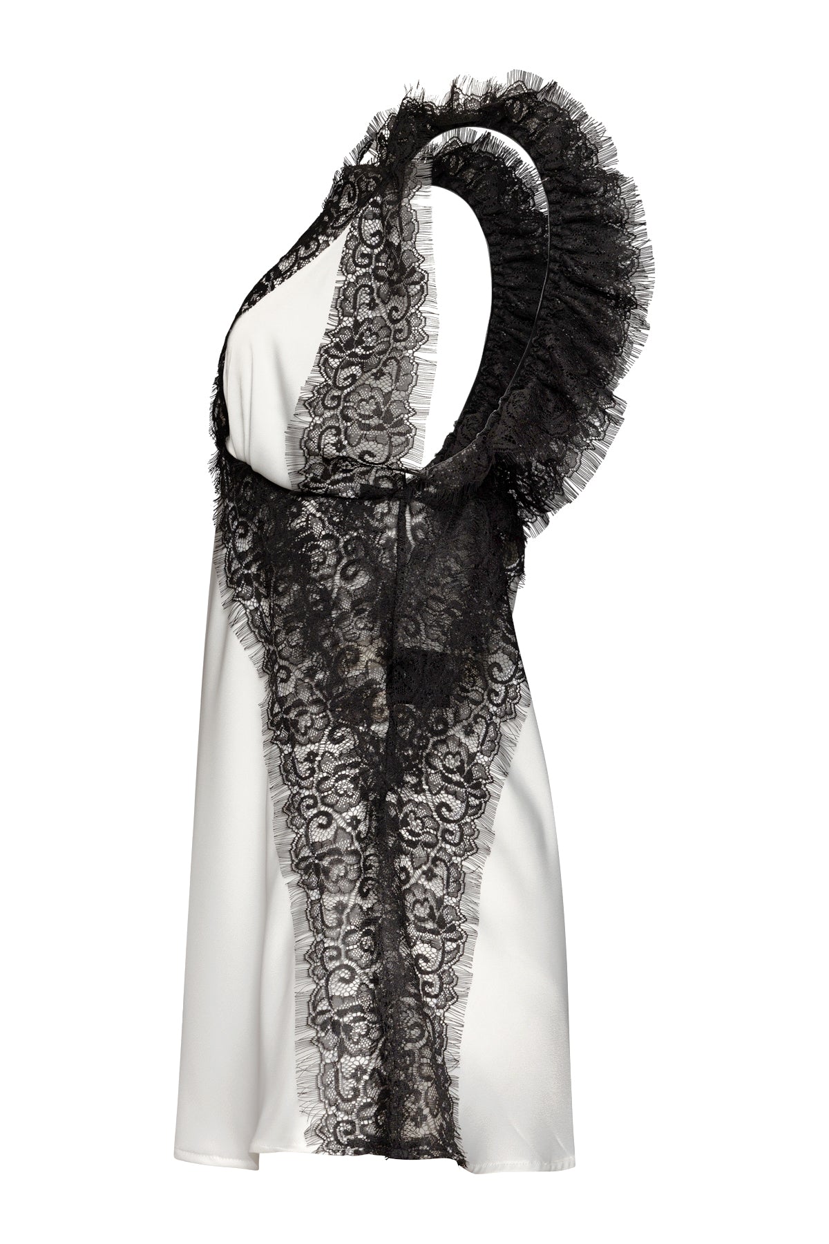 Emma Short Dress In White