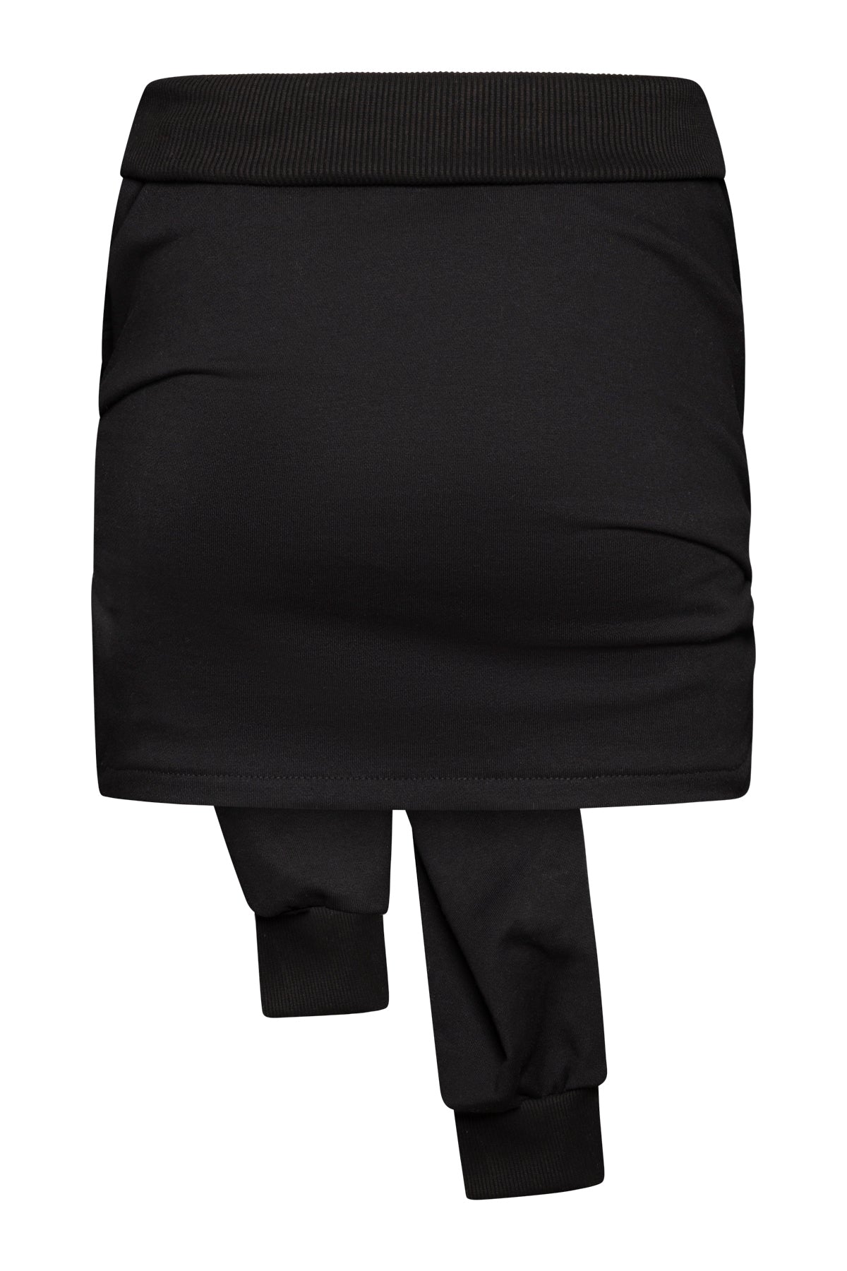 Black Wrap Skirt