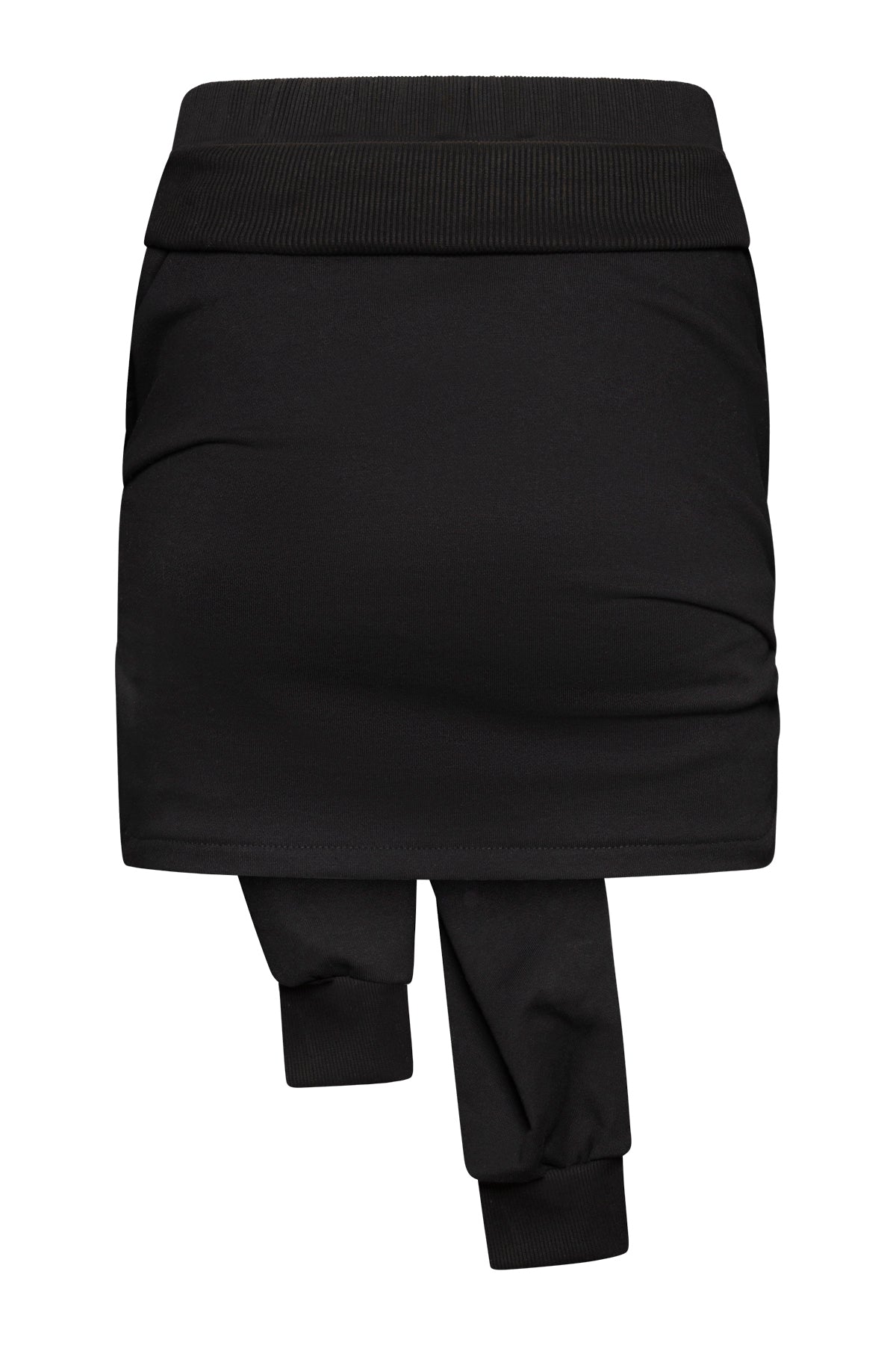 Black Wrap Skirt