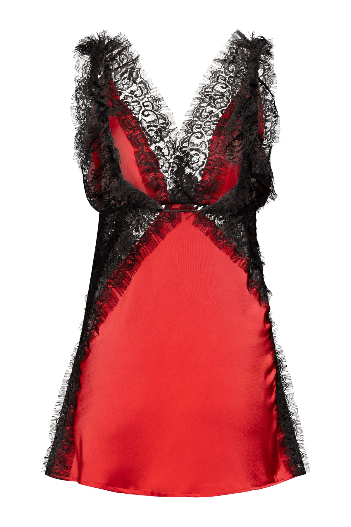 Emma Short Dress In Red