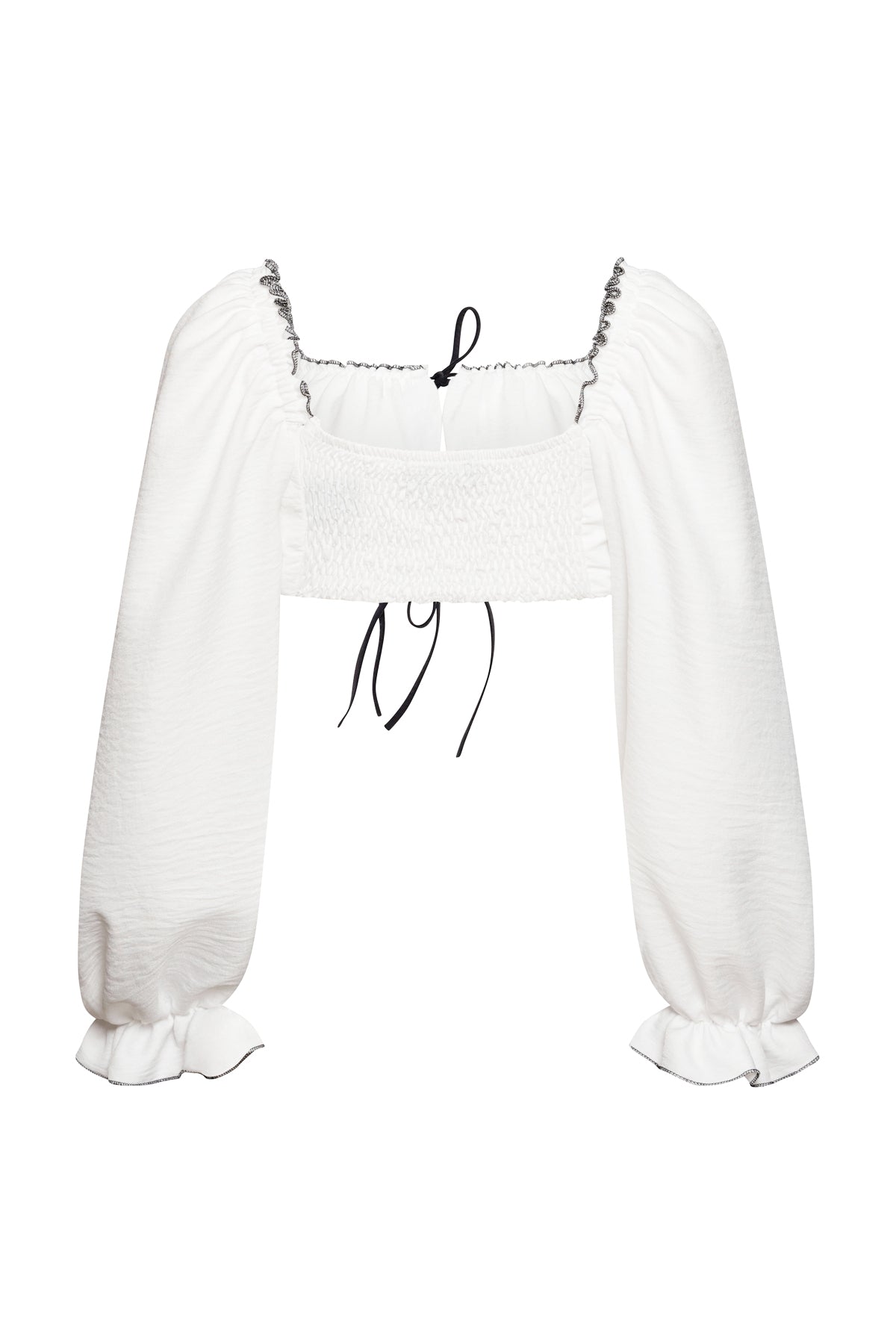 Vally Top In White