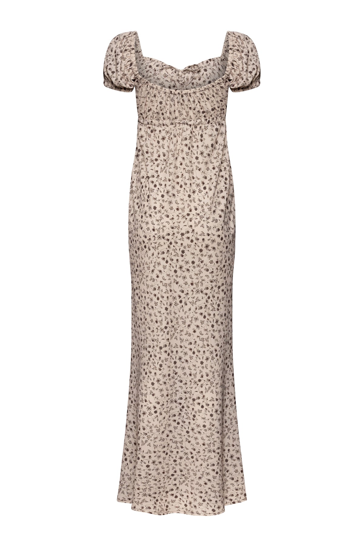 Maya Long Dress In Beige