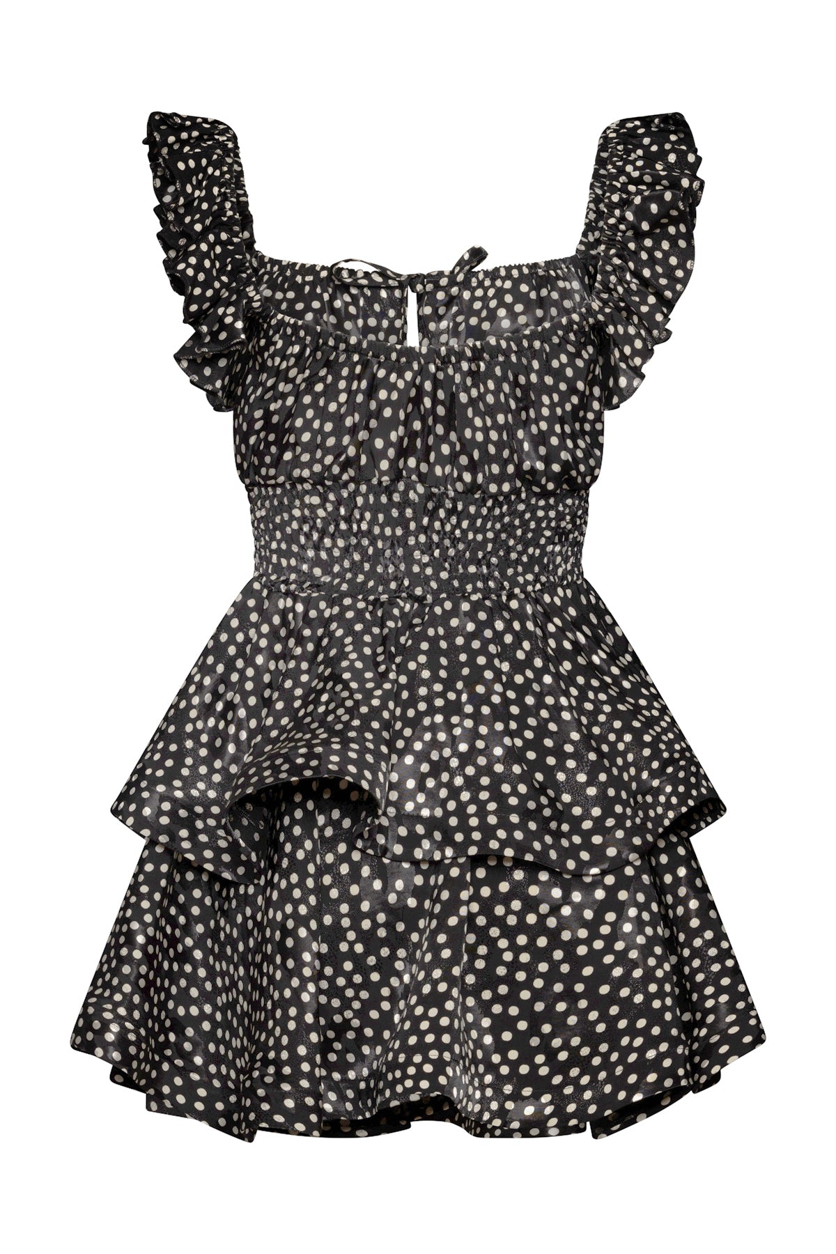 Maya Short Dress In Dots