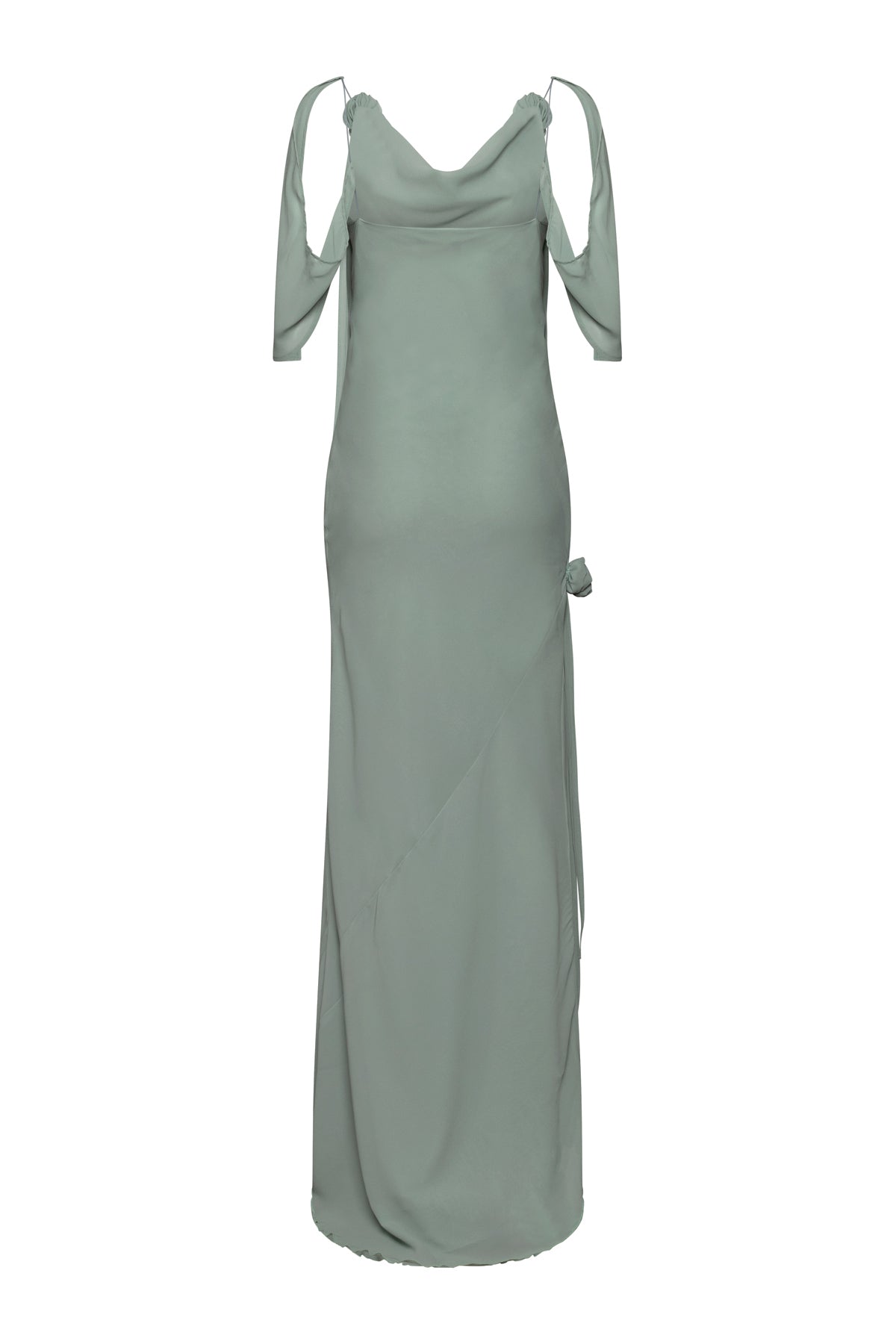 Rose Dress In Green
