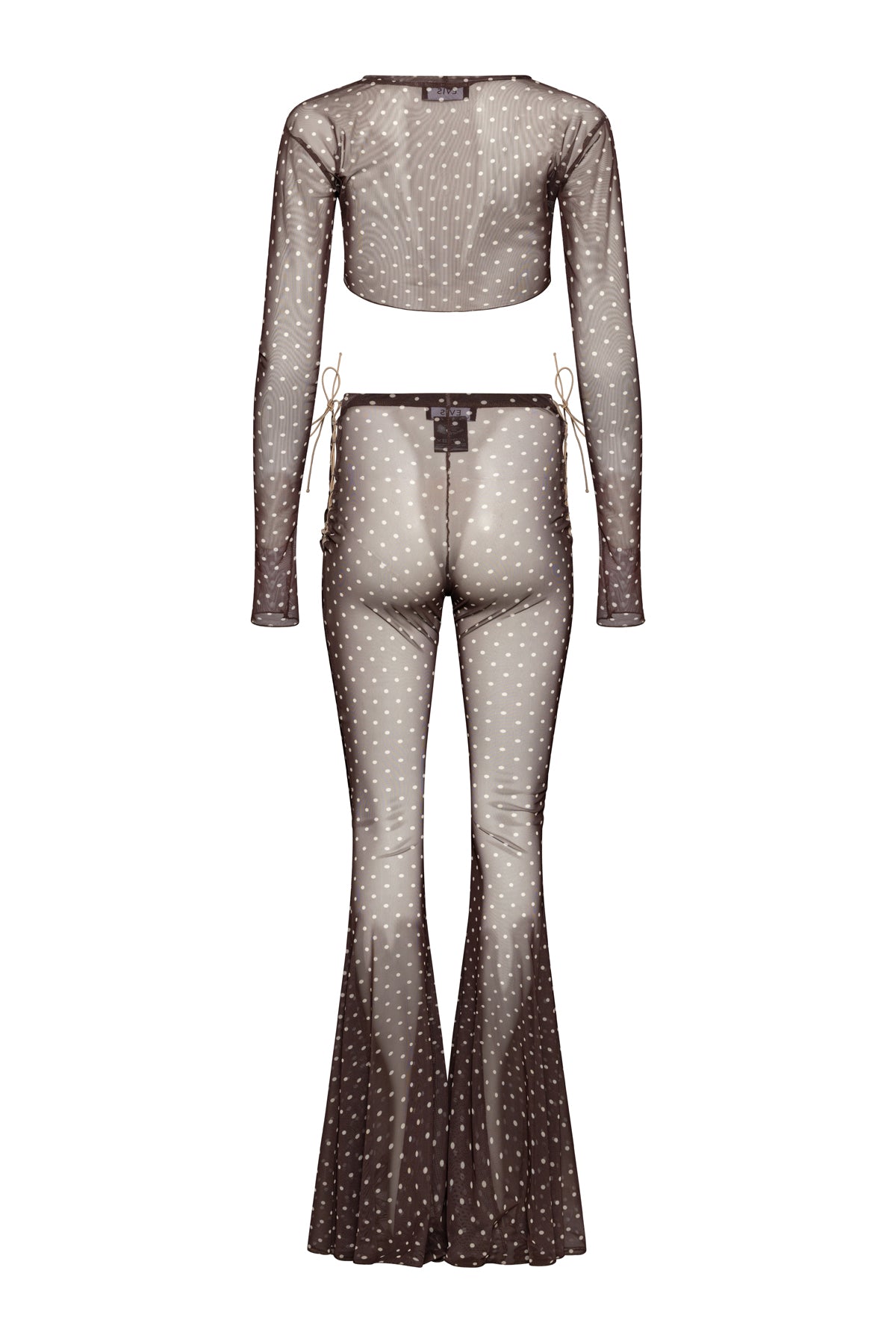 Mocha Muse Leggings With Dots