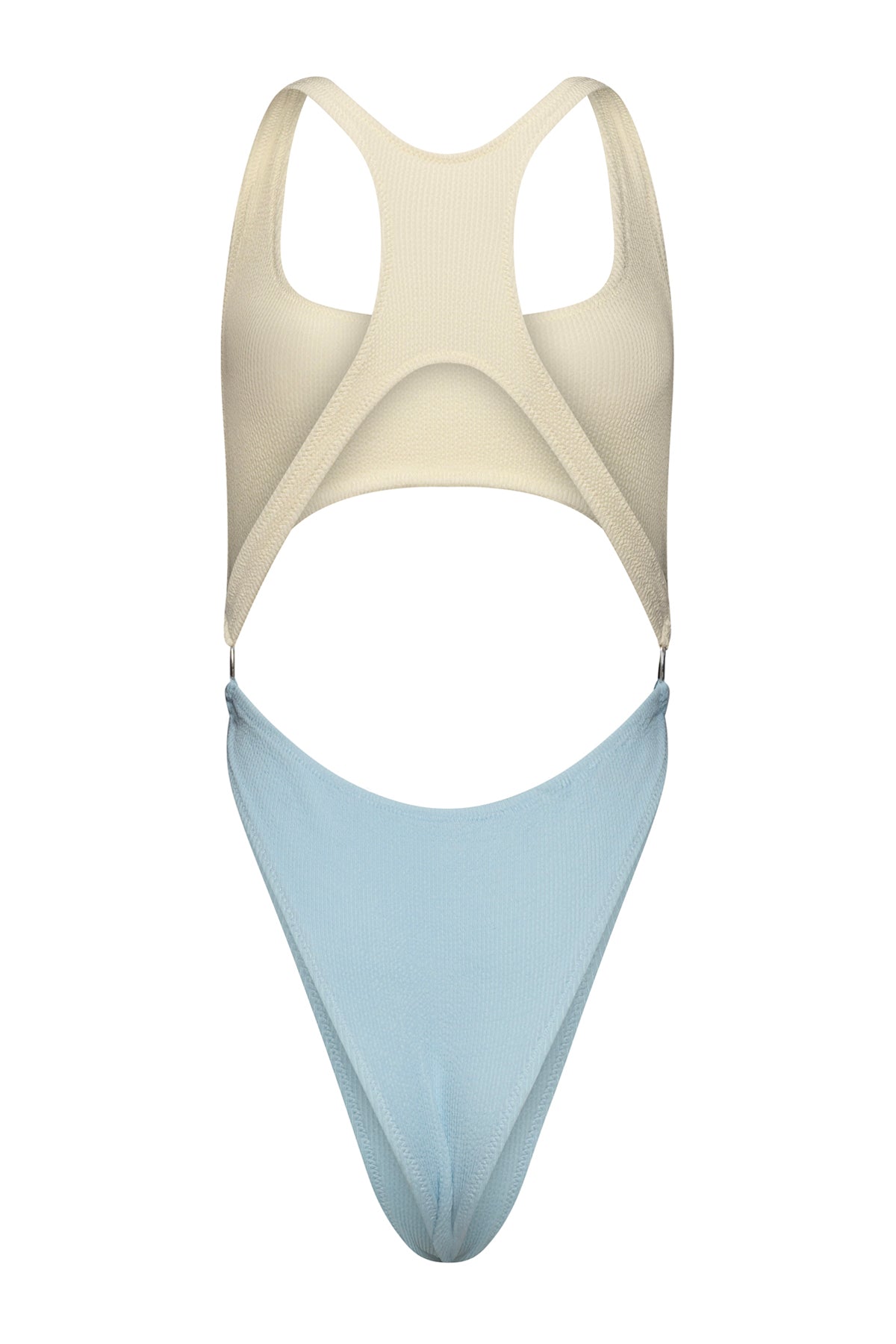 DC-10 Swimsuit In Blue And Yellow