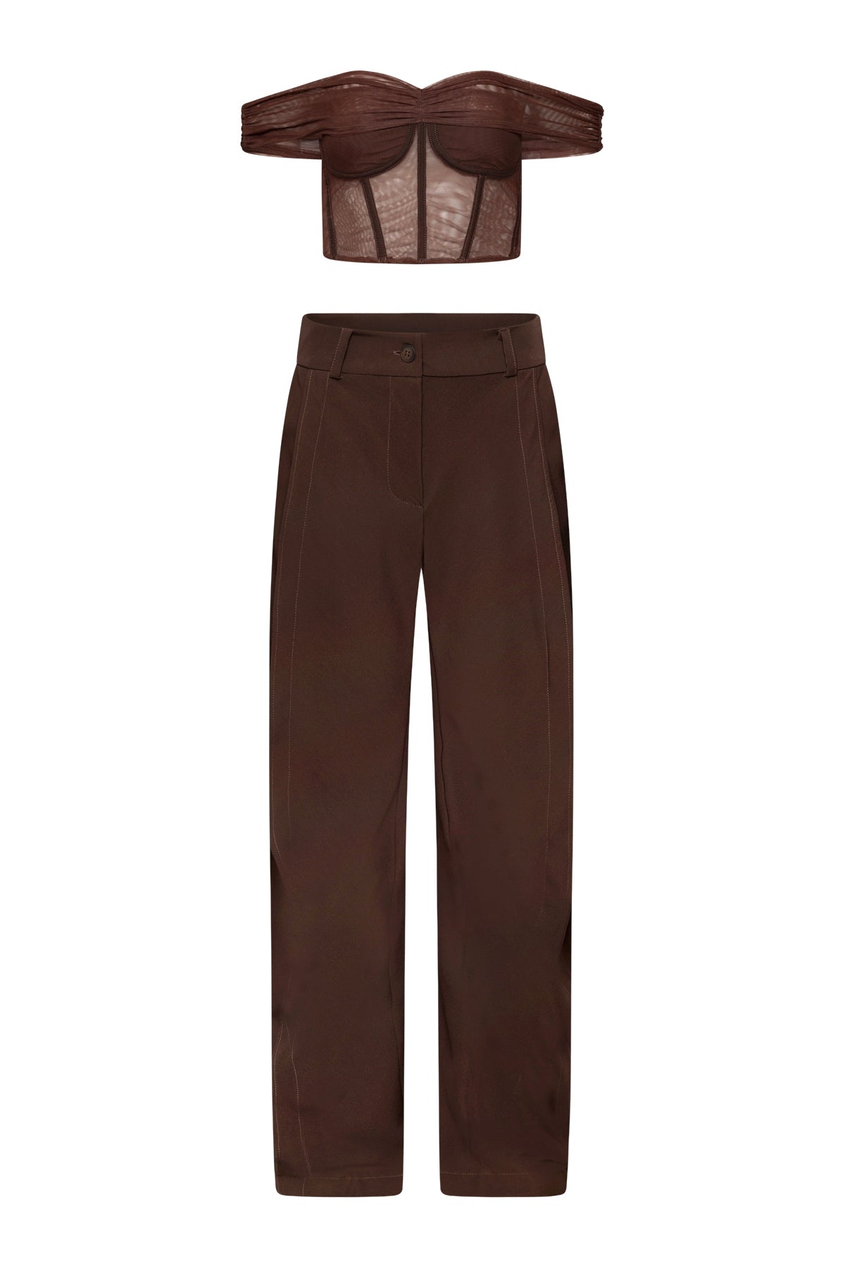 Vally Pants In Brown