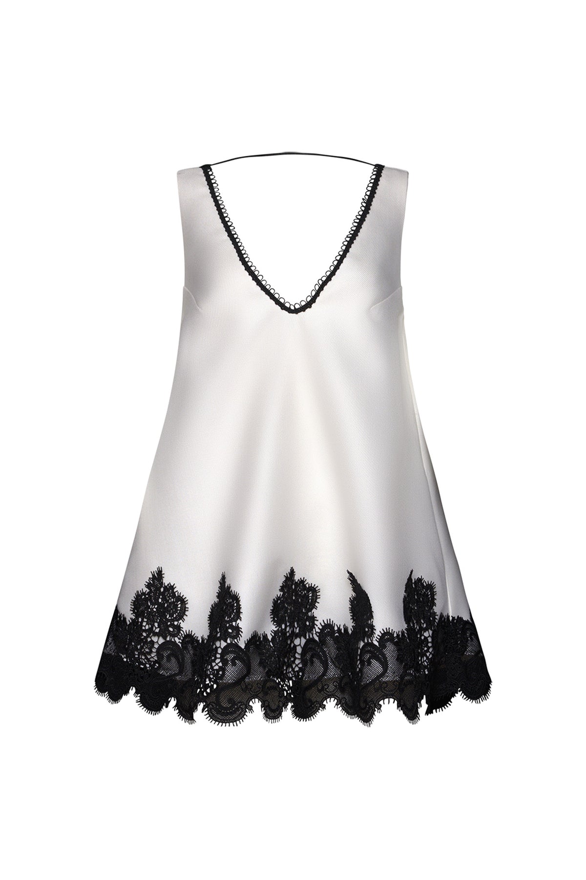Vally Dress In White