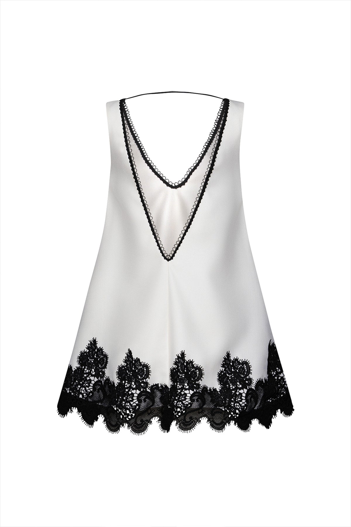 Vally Dress In White