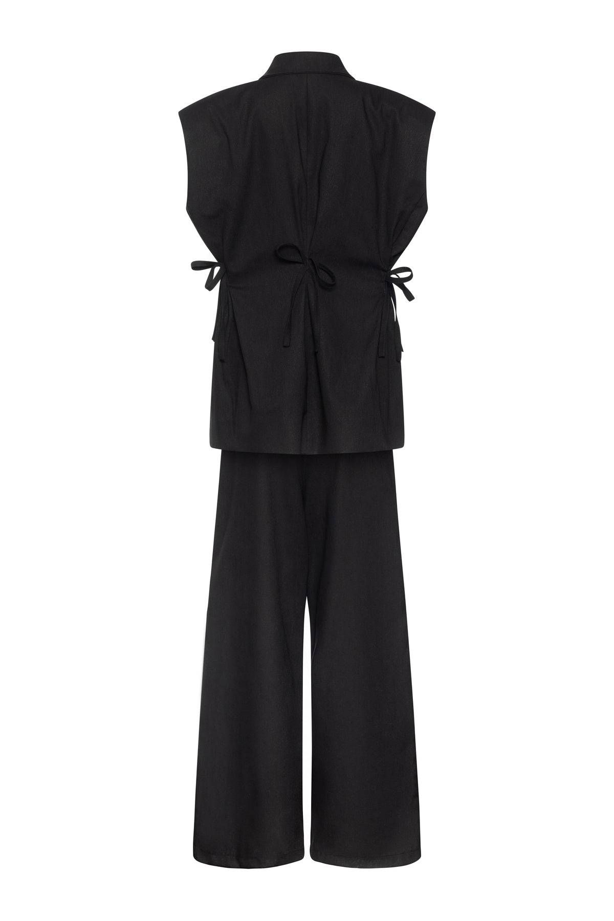 Rossi Ribbon Pants In Black