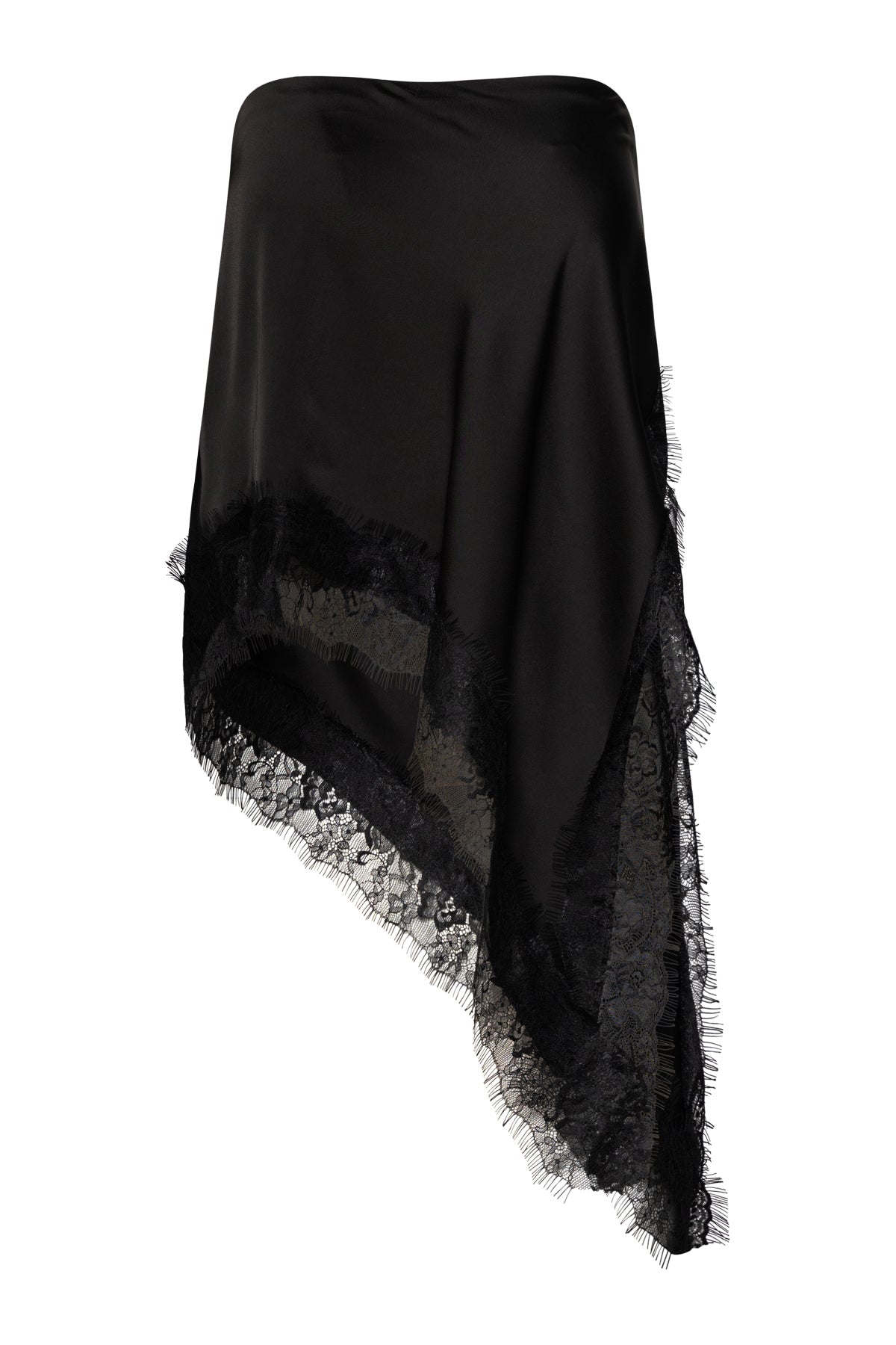 Amelia Asymmetric Skirt In Black