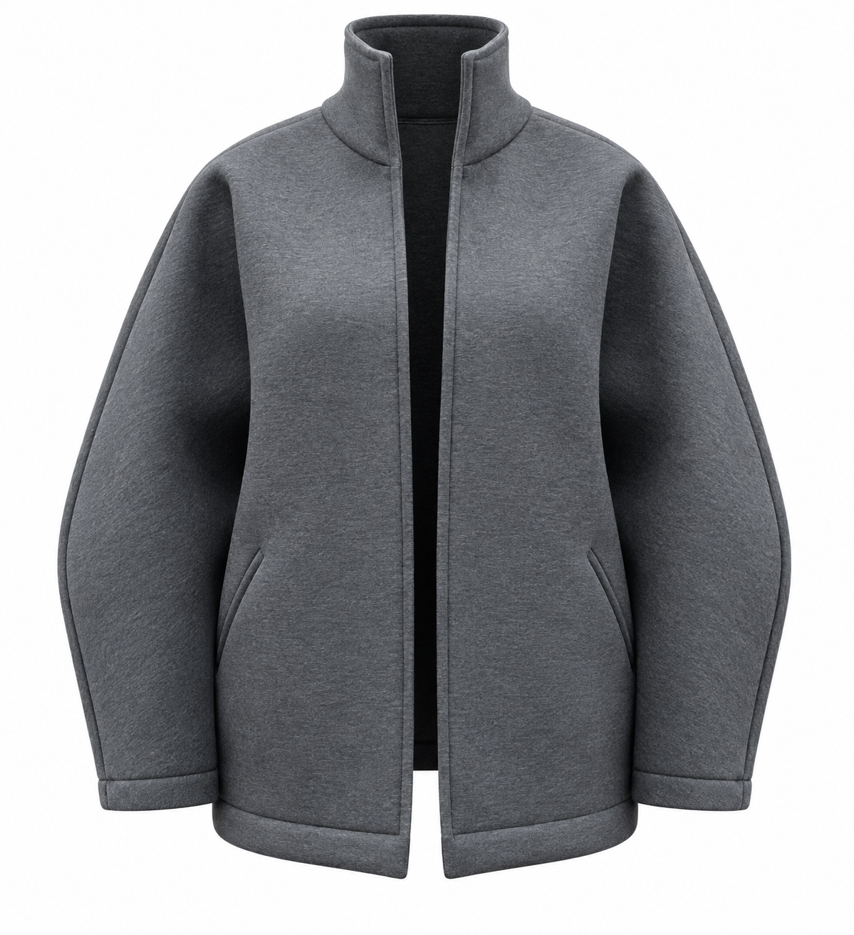 Noa Long Blazer In Grey