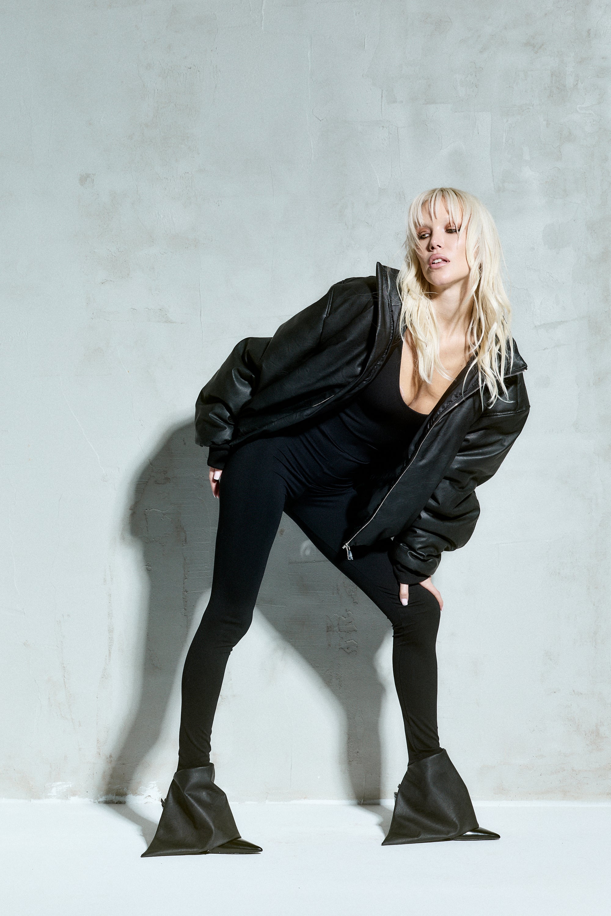 Marty Leggings With Leather