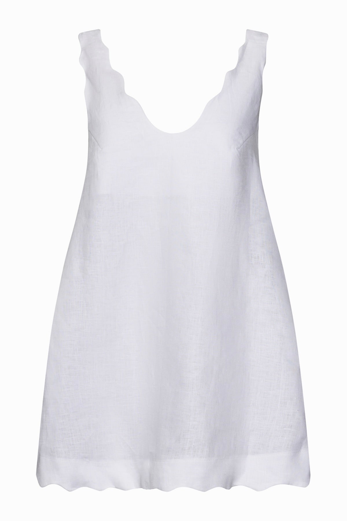 Anabel Dress In White