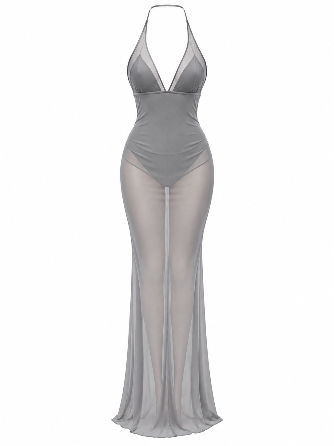 Maive Dress In Grey